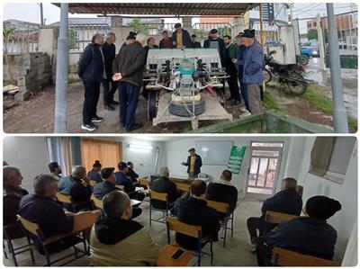 كارگاه آموزشی سرویس و نگهداری نشاكارهای برنج در شهرستان محمودآباد برگزار شد